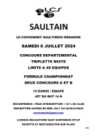 Départemental X3 Mixte - Saultain